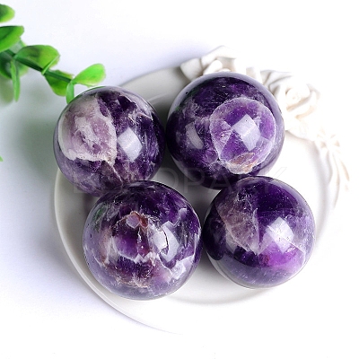 Natural Amethyst Crystal Ball PW-WG45537-01-1