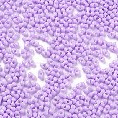 Baking Paint Glass Seed Beads SEED-A033-05J-1