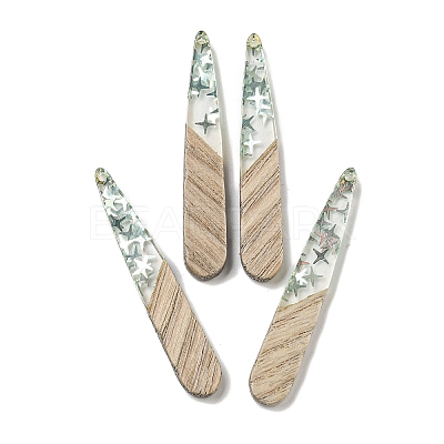 Wooden Pendants FIND-B042-03C-1