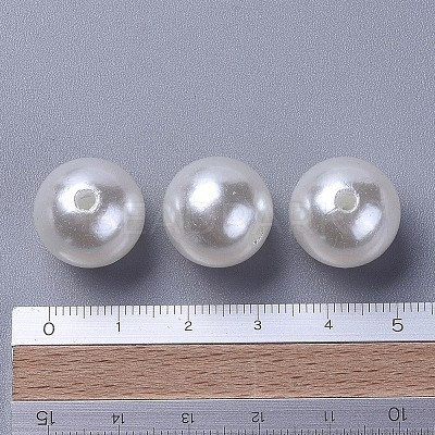 Imitation Pearl Acrylic Beads PL608-22-1