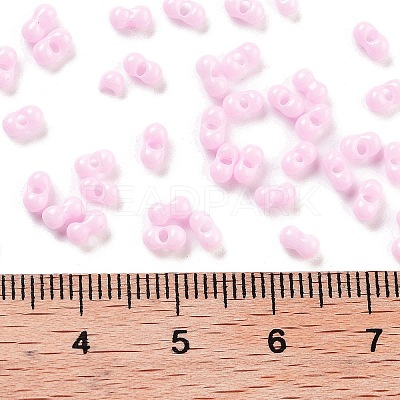 Baking Paint Glass Seed Beads SEED-A033-05K-1