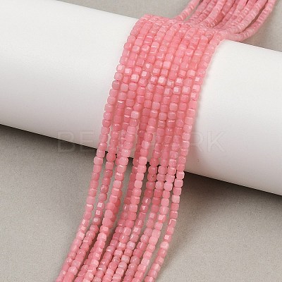 Natural Pink Opal Beads Strands G-F806-B01-01-1