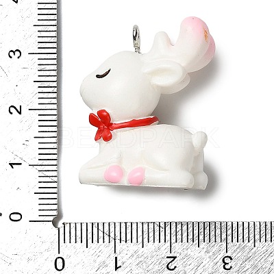 Easter Theme Opaque Resin Pendants RESI-I336-01P-04-1