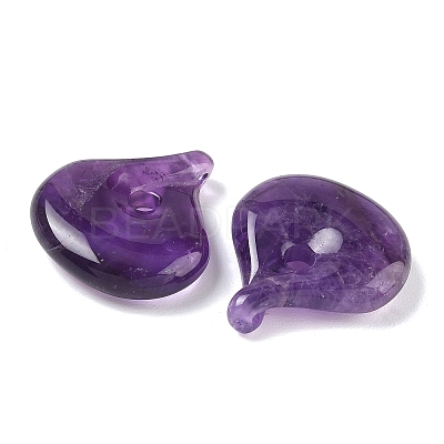 Natural Amethyst Pendants GG-CBA12F1-01A-1