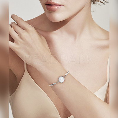 DIY Blank Dome Link Slider Bracelet Making Kit DIY-NB0008-12-1