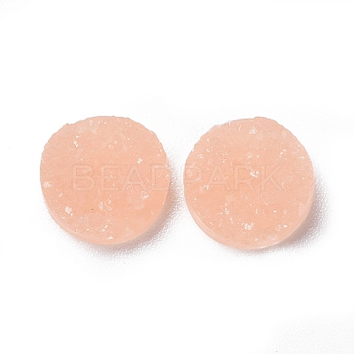 Druzy Resin Cabochons LS-CRES-S040-12mm-19-1