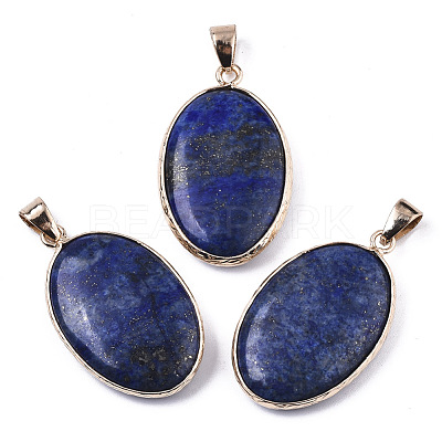 Natural Mixed Gemstone Pendants G-N326-31-1