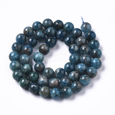 Natural Apatite Beads Strands G-R462-050C-AB-1