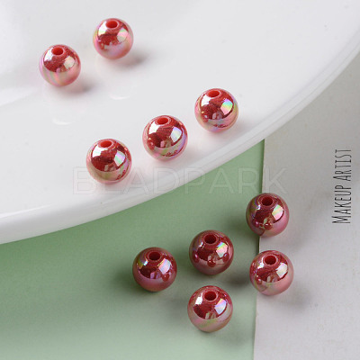 Opaque Acrylic Beads MACR-S370-D8mm-A14-1