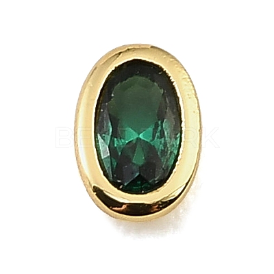 Brass Pave Cubic Zirconia Cabochons CU-CBA30E8-04G-07-1