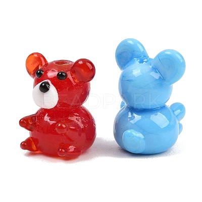 Handmade Lampwork Beads LAMP-E039-05-1