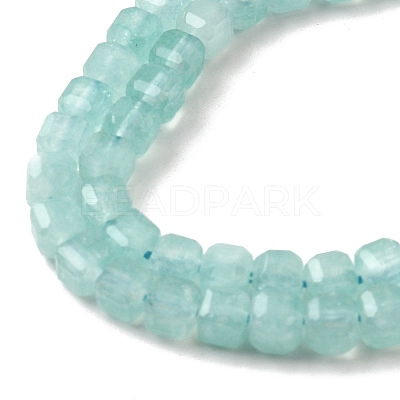 Natural White Jade Beads Strands G-F797-A17-01A-1
