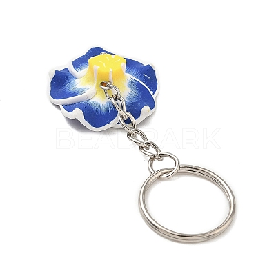 Polymer Clay Pendant Keychains X-KEYC-JKC01376-1