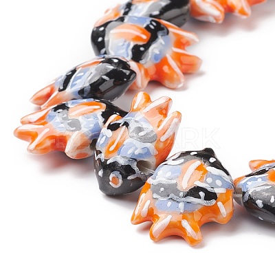 Handmade Porcelain Beads PORC-G002-54I-1