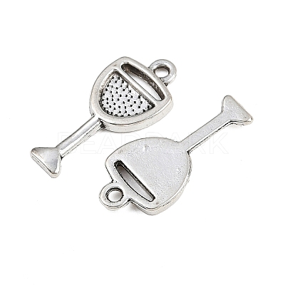 Tibetan Style Alloy Pendants TIBE-B003-02AS-1