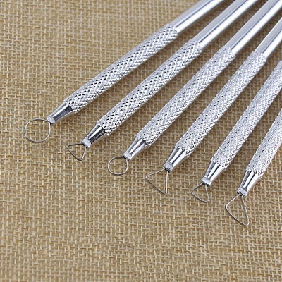 Aluminum Alloy Sludge Pottery Clay Scraper Set CELT-PW0001-069-1
