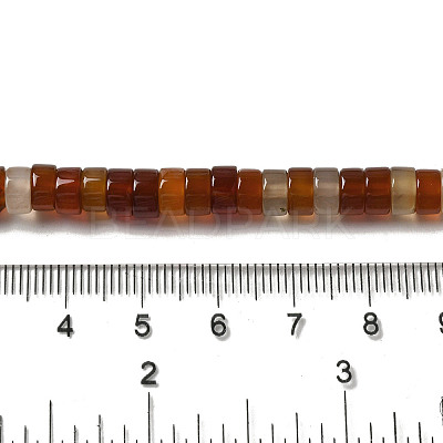 Natural Red Agate Beads Strands G-NH0017-E01-01-1