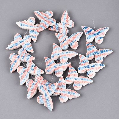 Handmade Porcelain Beads PORC-Q008-10-1