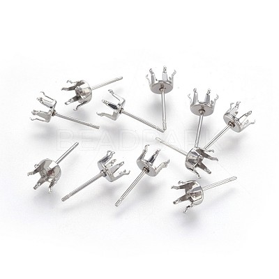 Tarnish Resistant 304 Stainless Steel Stud Earring Findings LS-STAS-P221-20D-P-1