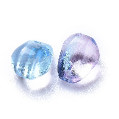 Transparent Glass Charms LS-GLAA-O017-02A-1
