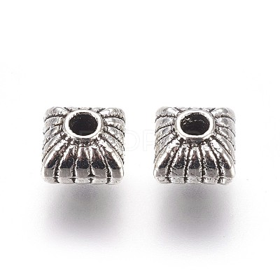 Tibetan Style Alloy Spacer Beads X-LF5162Y-1