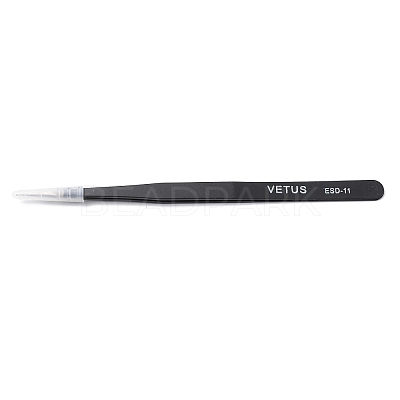 Spray Painted 201 Stainless Steel Beading Tweezers TOOL-G021-04-1