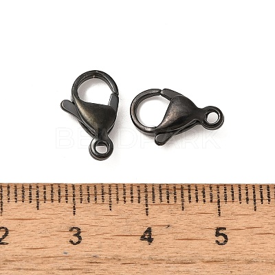 Ion Plating(IP) 304 Stainless Steel Lobster Claw Clasps STAS-AB12-B-1