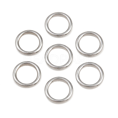 304 Stainless Steel Closed Jump Rings STAS-G393-06P-07-1