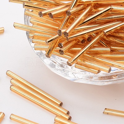 Glass Bugle Beads LS-X-GT001-2-1