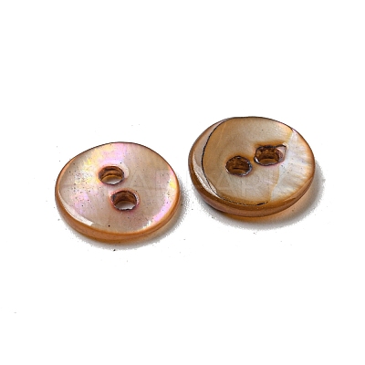 Freshwater Shell Buttons SHEL-C005-01A-01-1
