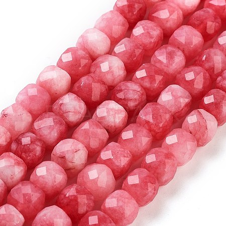 Natural White Jade Beads Strands G-H028-A09-09-1