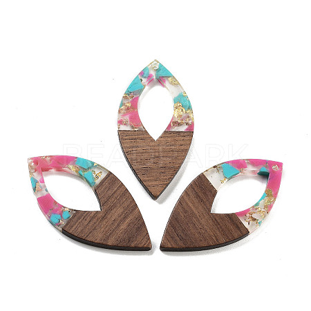 Walnut Wood Pendants FIND-Z050-06I-1