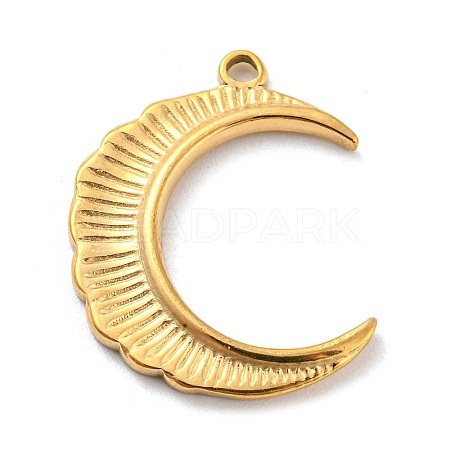 304 Stainless Steel Pendants STAS-C082-02G-1