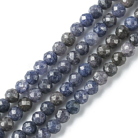 Natural Sapphire Beads Strands LS-G-G204-A02-3.5mm-1
