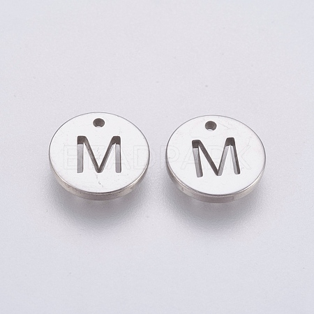 Non-Tarnish 304 Stainless Steel Charms STAS-P212-15P-08-1
