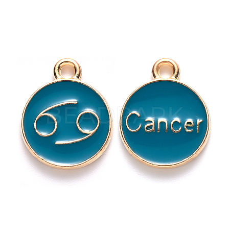 Alloy Enamel Pendants LS-ENAM-S124-01B-05D-1