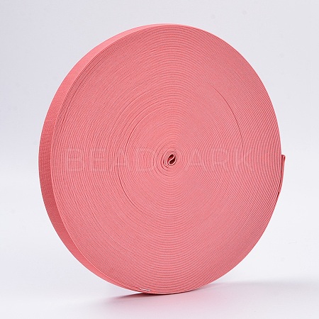 Colored Flat Elastic Rubber Band EC-WH0002-24-1