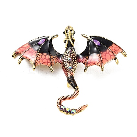 Dragon Enamel Pins JEWB-K018-17AG-01-1