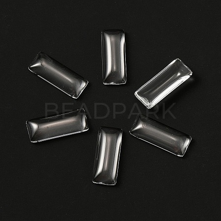 Transparent Glass Cabochons X-GLAA-SZC0001-02-1