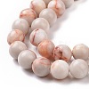 Natural Red Netstone Beads Strands LS-G-F352-8mm-5