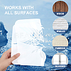 4Pcs 4 Styles Sport Ball PET Hollow Out Drawing Painting Stencils DIY-MA0004-14-3