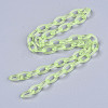 Handmade Transparent ABS Plastic Cable Chains KY-S166-001G-3
