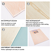 Wood Blank Drawing Boards DIY-WH0175-36-4