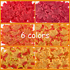 300Pcs Cloth Artificial Maple Leaf AJEW-SP0003-07-4