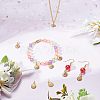 16Pcs 8 Colors Brass Micro Pave Cubic Zirconia Charms KK-NB0001-39-2