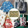 Japanese Style Cotton Fabric DIY-WH0504-889F-5