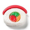 Opaque Resin Decoden Cabochons RESI-G071-02D-1