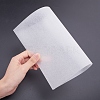 Frosted Heat Shrink Sheets Film DIY-WH0134-B01-4