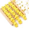 Cartoon Silicone Focal Beads PW-WGF9269-01-4