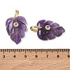 Natural Amethyst Pendants GG-CBA105B-01J-G-3